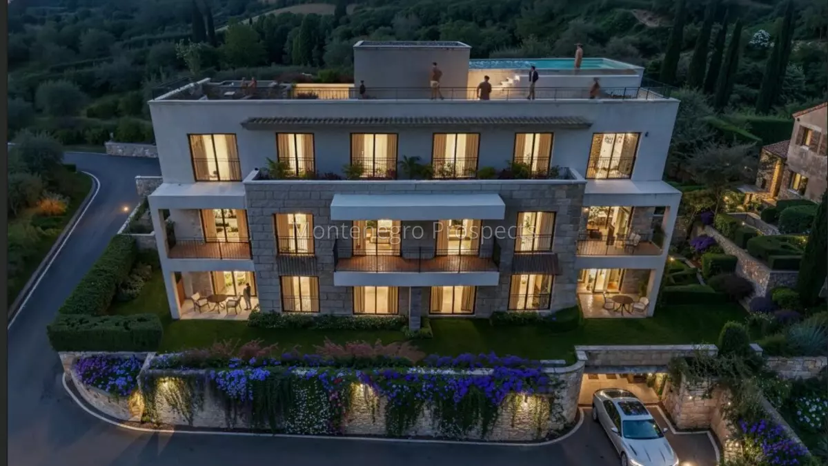 New apartments with sea views in dobrota kotor bay 3