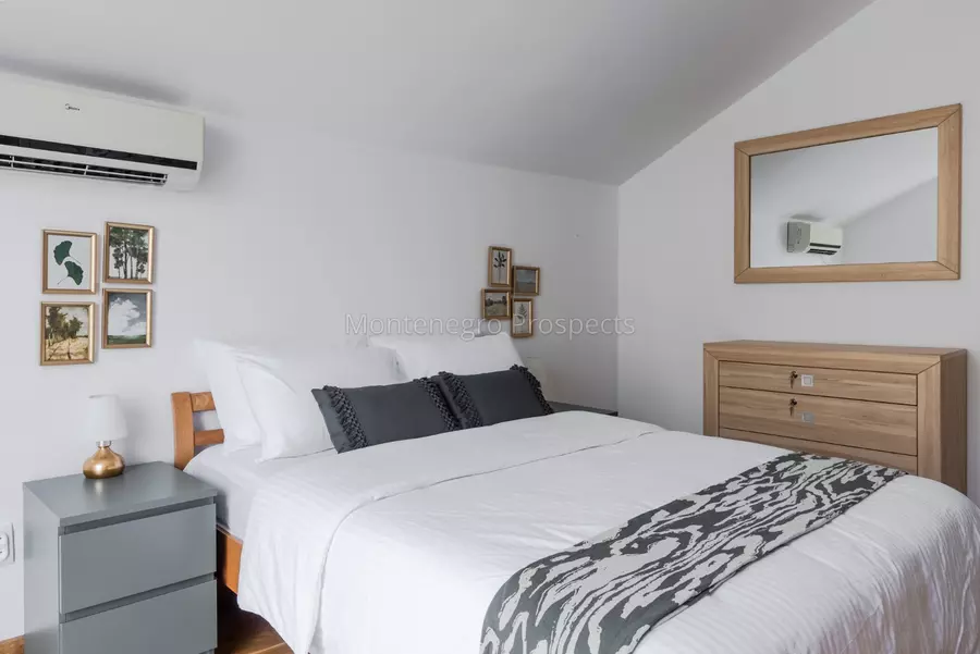 Two bedroom apartment with sea views in prcanj kotor bay 13854 10
