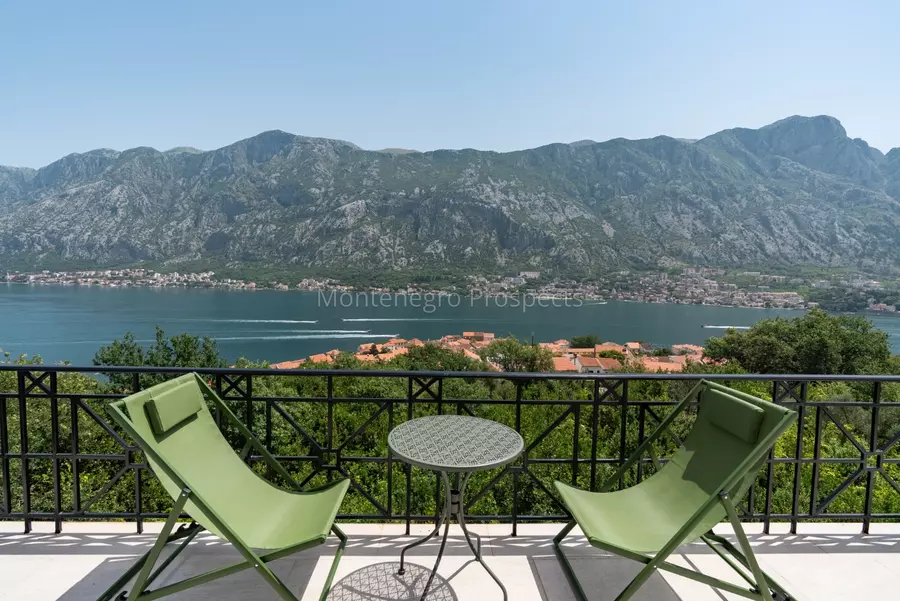 Two bedroom apartment with sea views in prcanj kotor bay 13854 16